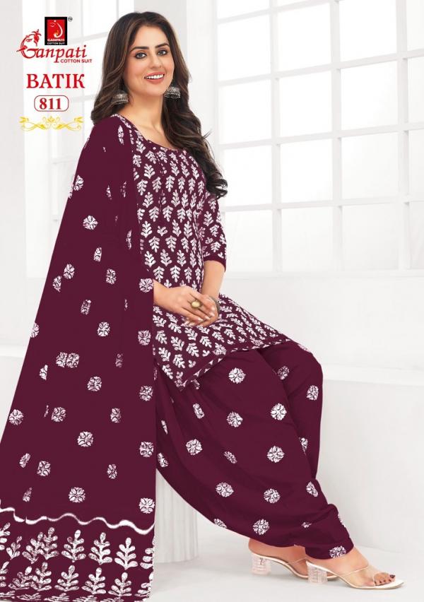 Ganpati Batik Patiyala Vol-8 – Dress Material